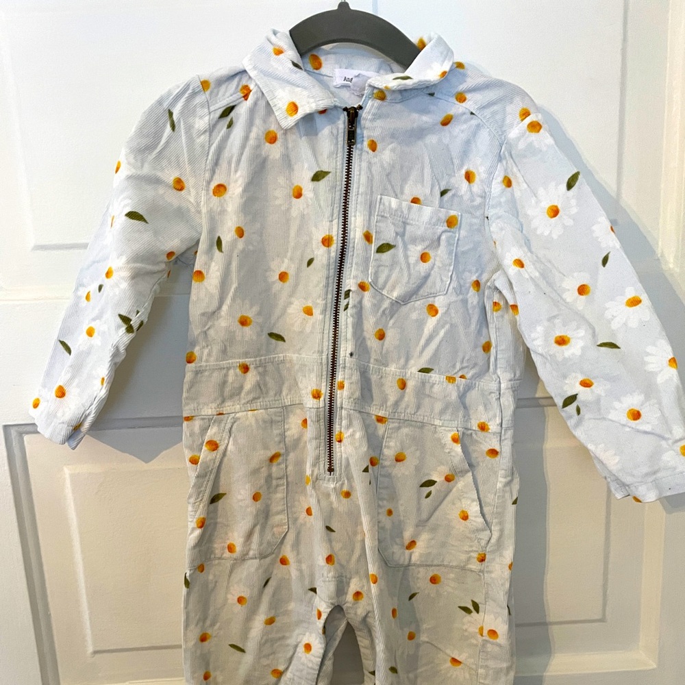 Girls Daisy Spring Romper Angel Dear